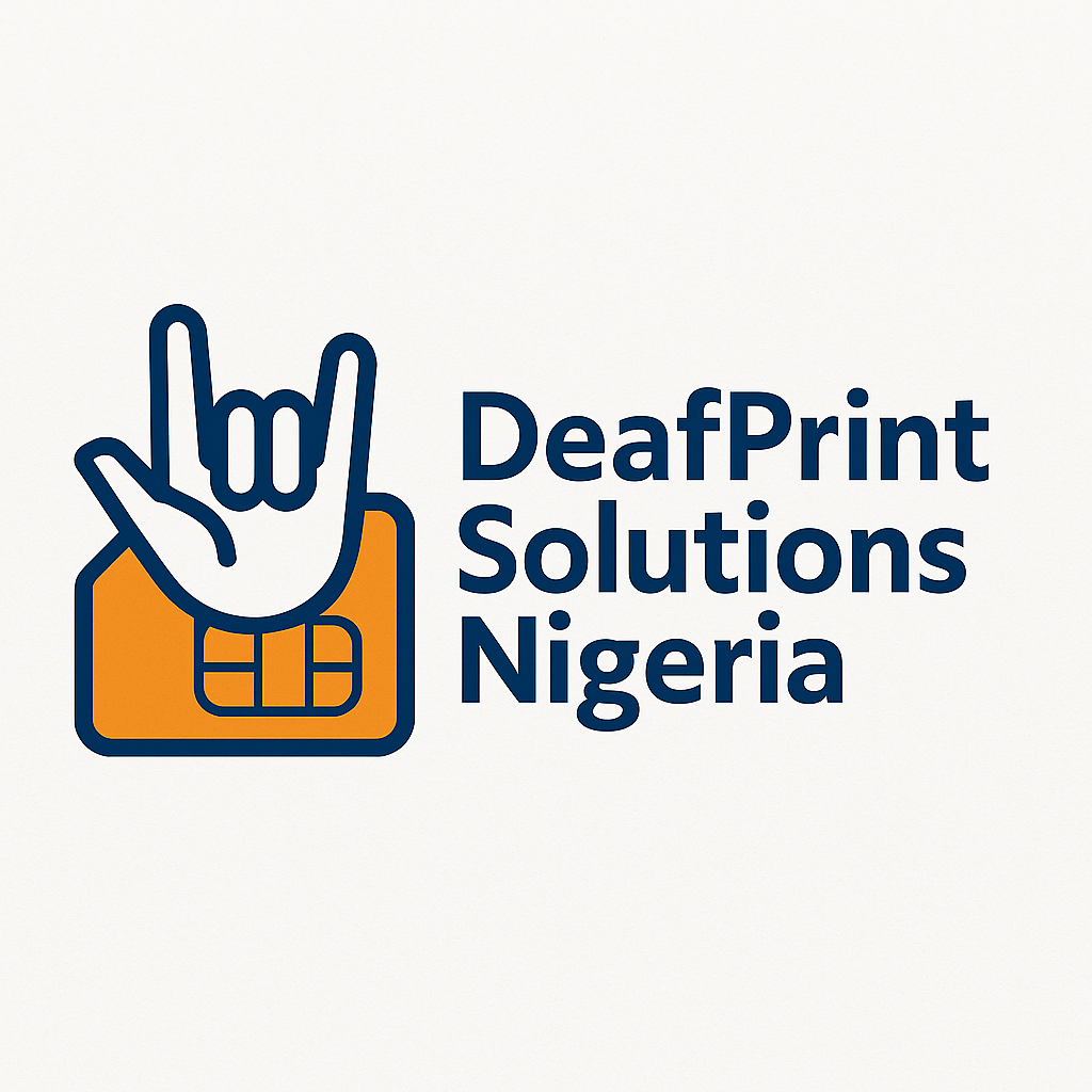 Deaf-led recharge card printing venture