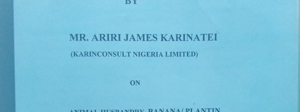 KARINCONSULT NIGERIA LIMITED FARM