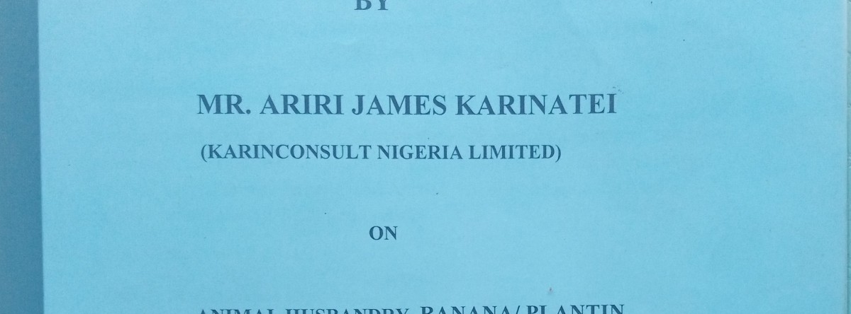 KARINCONSULT NIGERIA LIMITED FARM